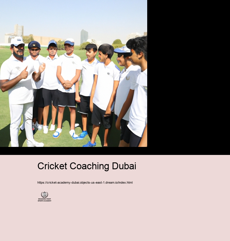 Facilities and Training Establishing at Dubai's Cricket Academies